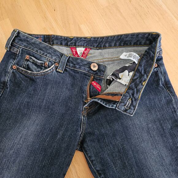 Lucky Brand Lola Boot Jeans Med Wash Sz 14/32 - Picture 3 of 12